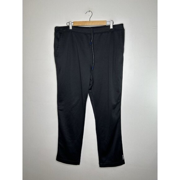 Eddie Bauer Mens Free Heat Athletic Workout Pants Black Size Large Tall - Picture 1 of 10